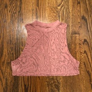 All yours crop tank veil